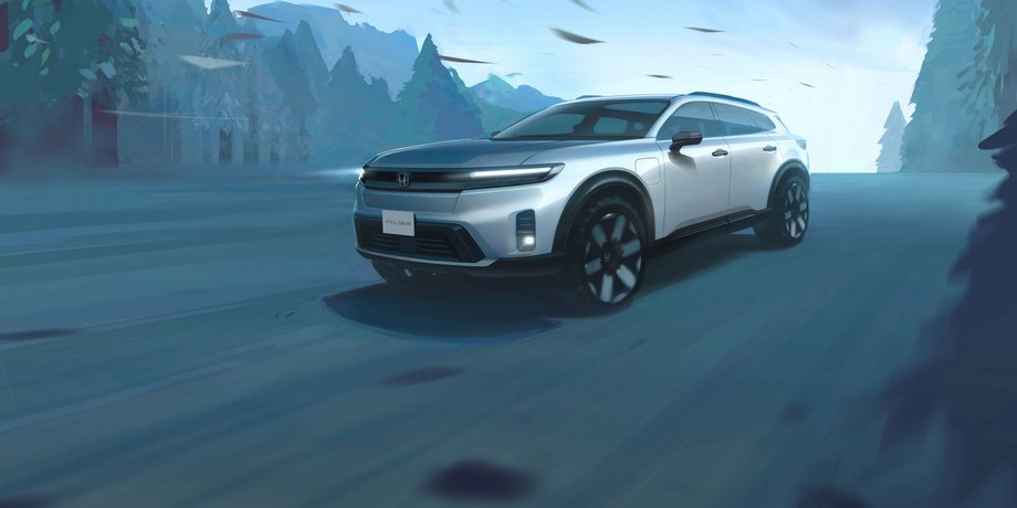 Honda Prologue 2024, нова Honda Prologue, Honda Prologue, електромобіль Honda, кросовер Honda