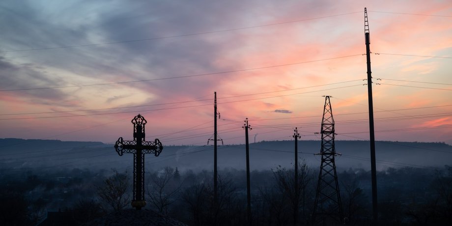 Отключение электричества в Украине