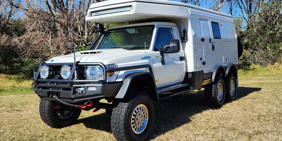 Toyota Land Cruiser 70, Toyota Land Cruiser, дом на колесах, автодом Toyota Land Cruiser