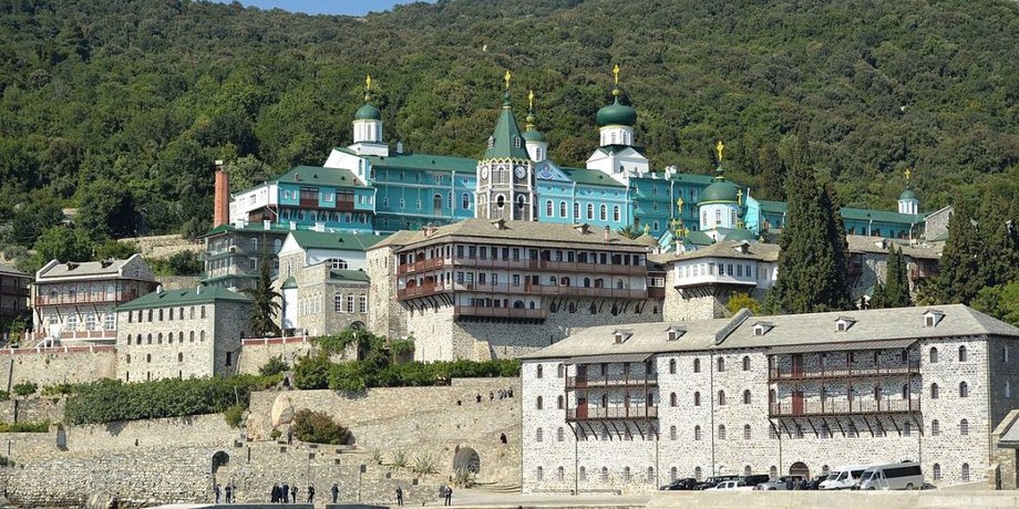 Свято-Пантелеймонов монастырь на Афоне / Фото: kremlin.ru