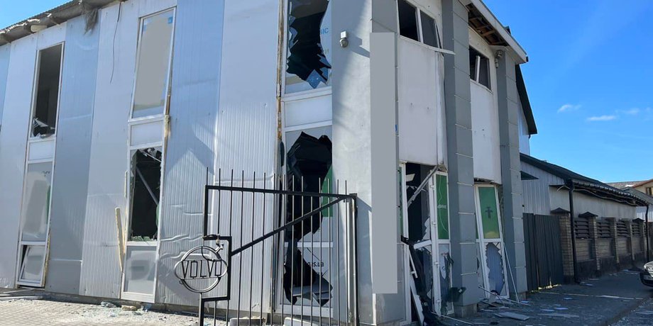 ракетный удар по львову