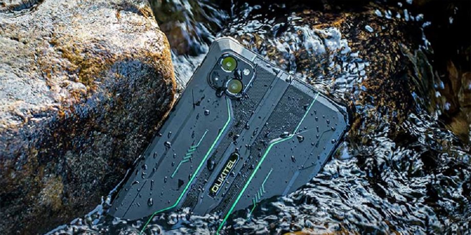 планшет Oukitel RT3, планшет в воде