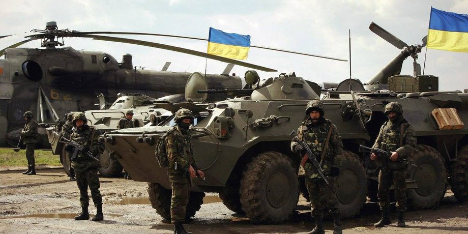 Силовики в Донбассе / Фото: facebook.com/igor.savchuk