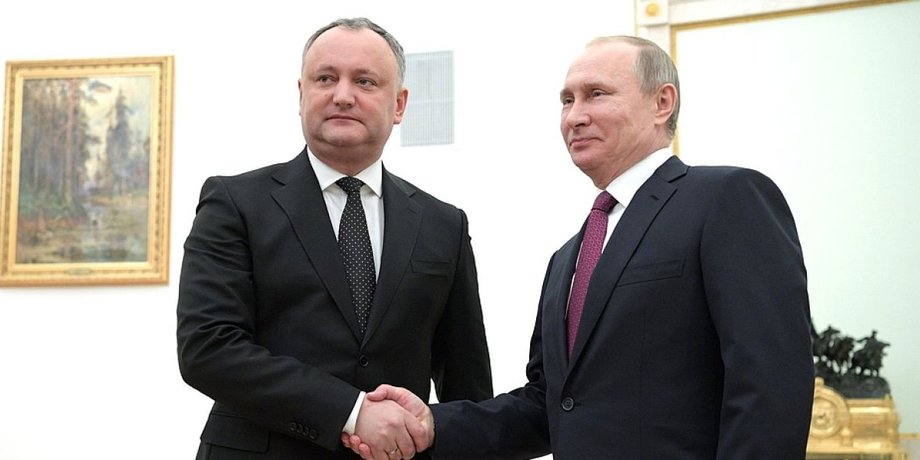 Игорь Додон и Владимир Путин / Фото: kremlin.ru