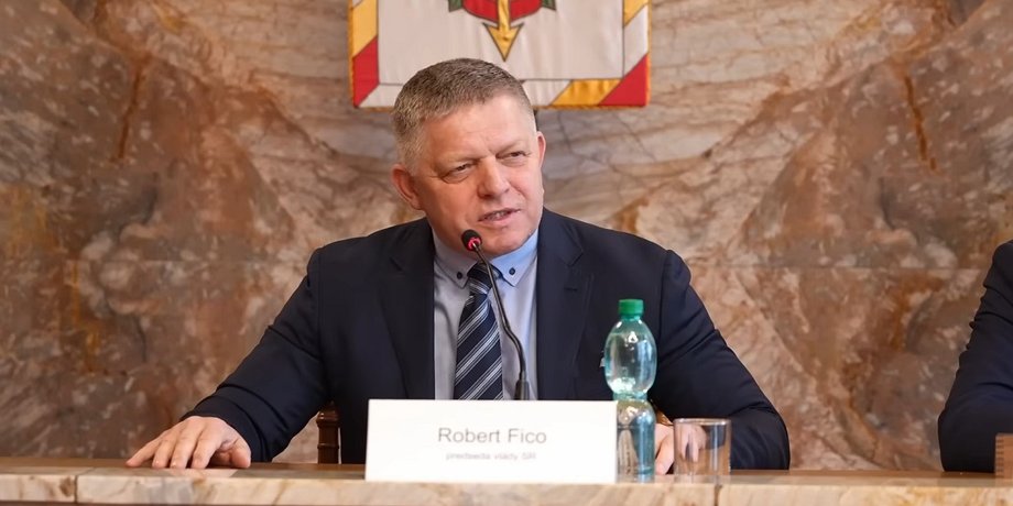 Роберт Фіцо на зустрічі зі студентами