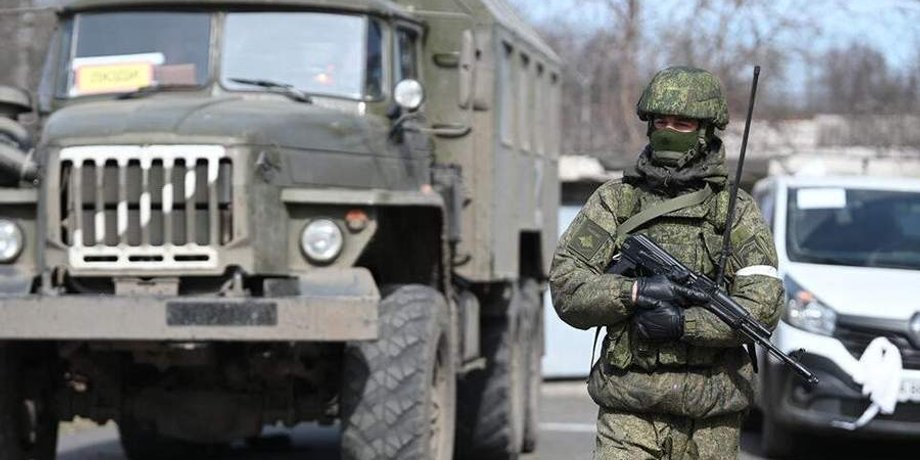 ЗС РФ, військовий, Бєлгородська область, блокпост, Росія, Грайворон, РФ, фото