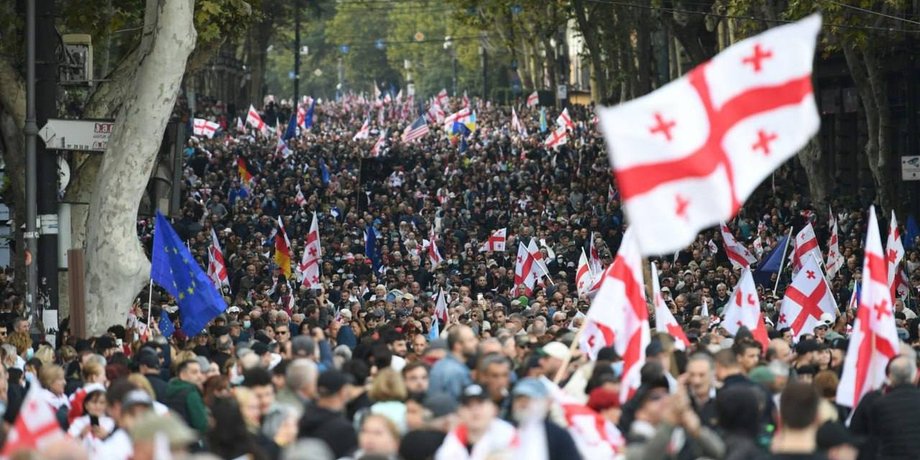 Грузія місцеві вибори "Грузинська мрія" протести