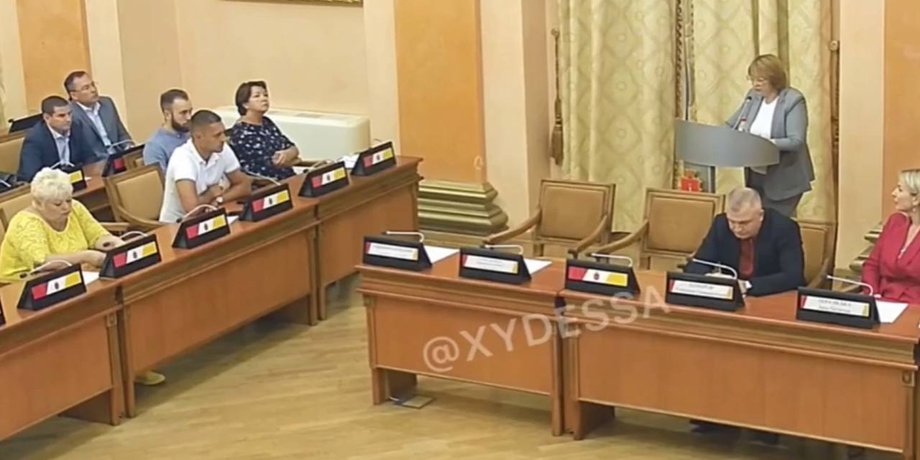Борис Панов, Одесский горсовет, украинский язык