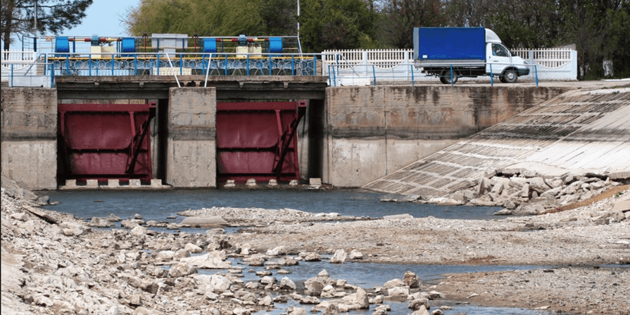 подача воды в крым