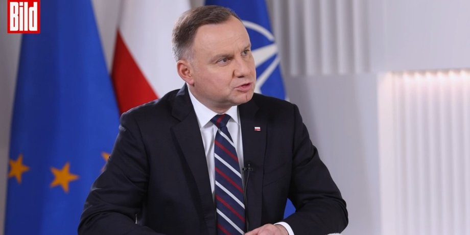 Анджей Дуда критикует Шольца и Макрона