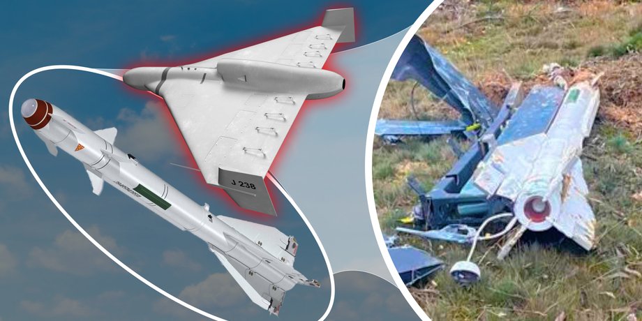 ракета р-60, р-60 шахед, шахед мвг, новий шахед, модернизація шахеда