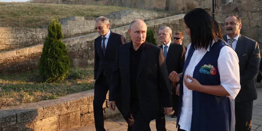 Володимир Путін, Дагестан, Дербент