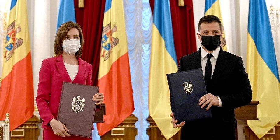 Майя Санду, Владимир Зеленский, президент, Украина, Молдова