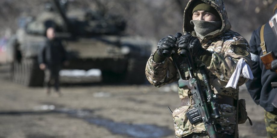 Российские боевики в Донбассе / Фото: tsn.ua