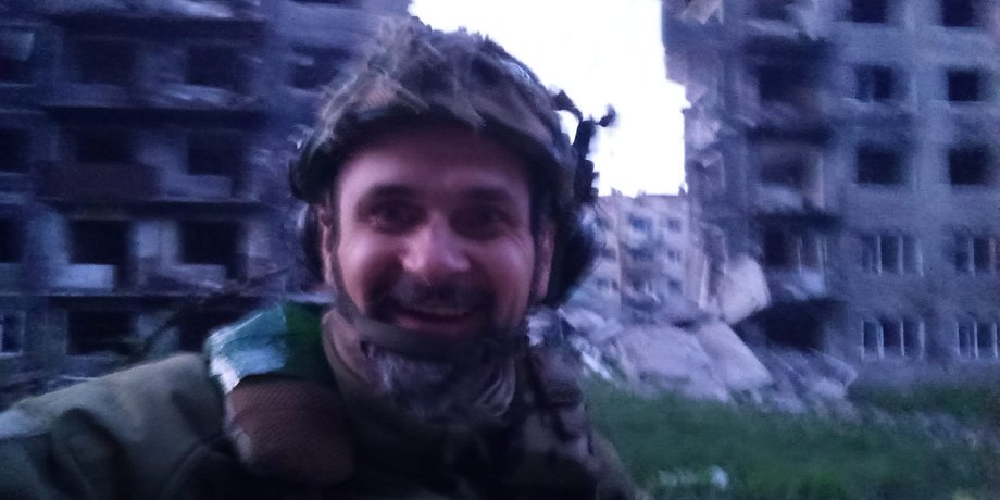 Олег Сенцов, Часів Яр, Бахмут, Донбас