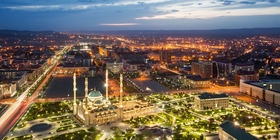 Вид на Грозный / Фото: chistoprudov.livejournal.com