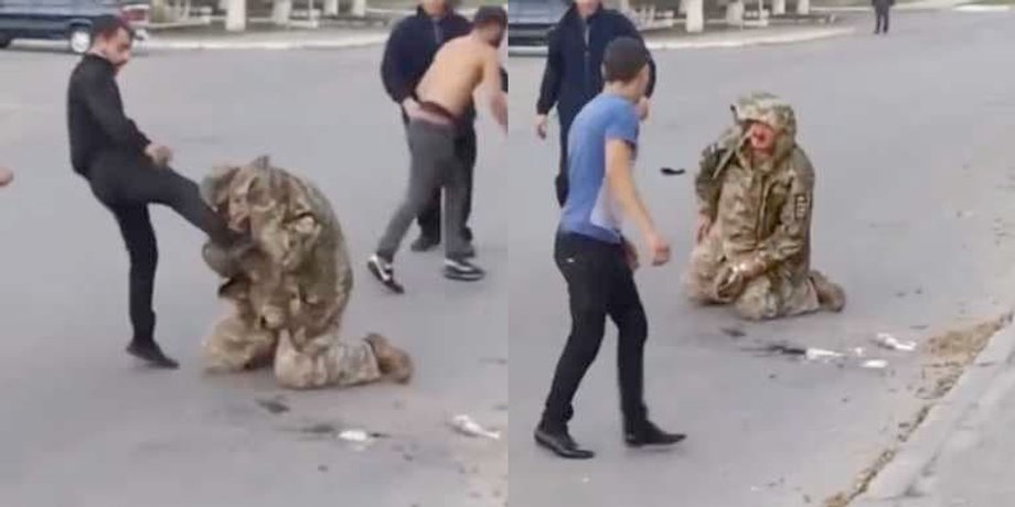 Драка с ветераном АТО