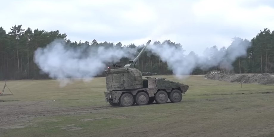Німецька самохідка RCH 155, САУ RCH 155 Німеччина