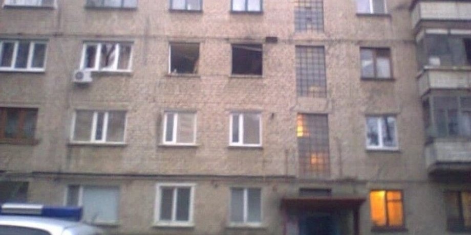 Луганск, взрыв, многоэтажка