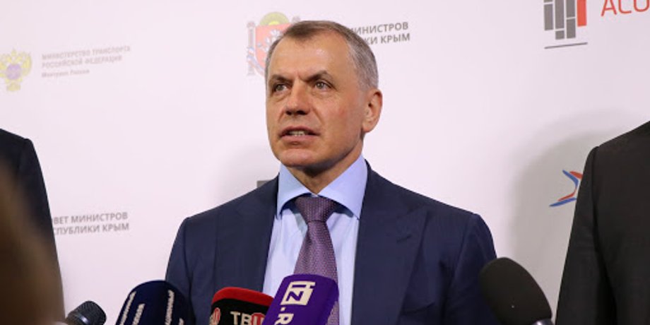 Спикер крымского парламента Владимир Константинов, владимир константинов, константинов крым