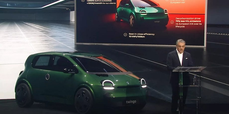 Renault Twingo, новий Renault Twingo, електромобіль Renault Twingo