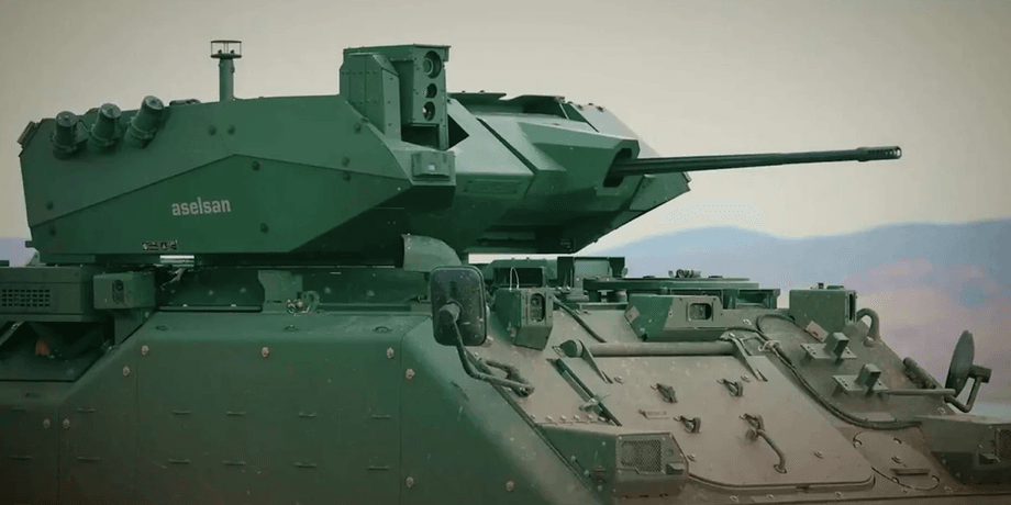 UGV ZMA-X, беспилотная башня, башня,