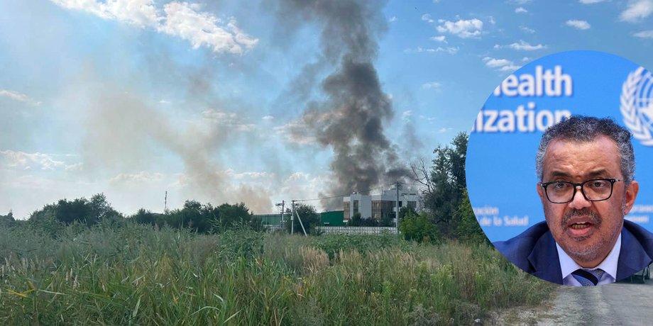 пожар в Днепре ВООЗ Днепр ВОЗ склад