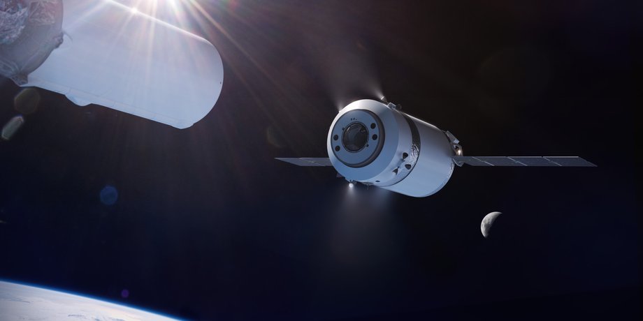 SpaceX доставит груз, груз на луну,