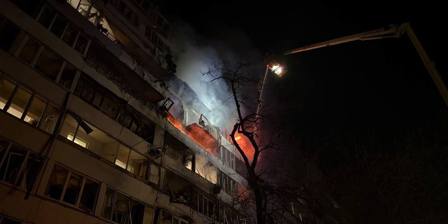 Киев атака 25 ноября
