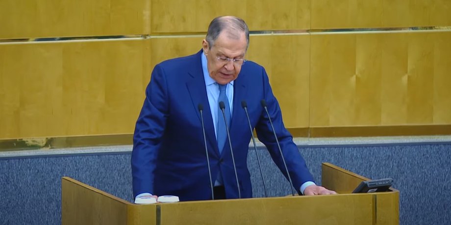 лавров, виступ перед держдумою