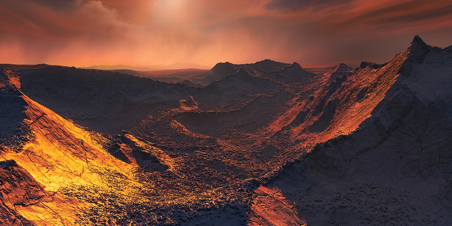 Иллюстрация художника. ESO, M. Kornmesser