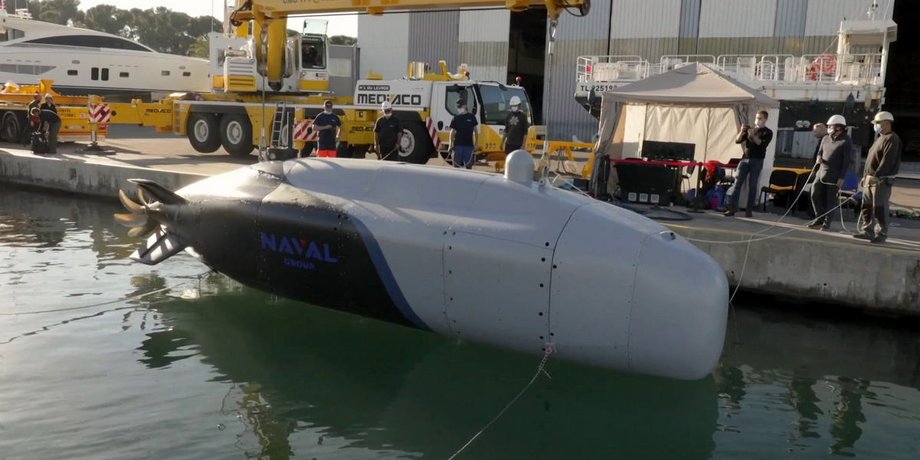 XLUUV, безпілотна субмарина, Naval Group