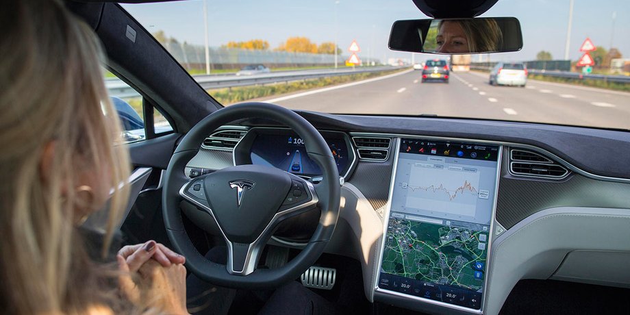 автопилот тесла, автопилот Tesla, Tesla Model X, электромобиль Tesla