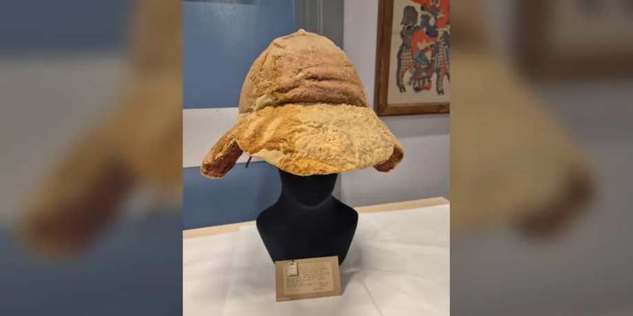 Капелюх зберігся попри 1600-річний вік