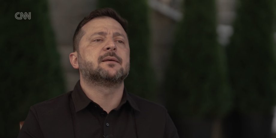 президент Володимир Зеленський в інтерв'ю CNN