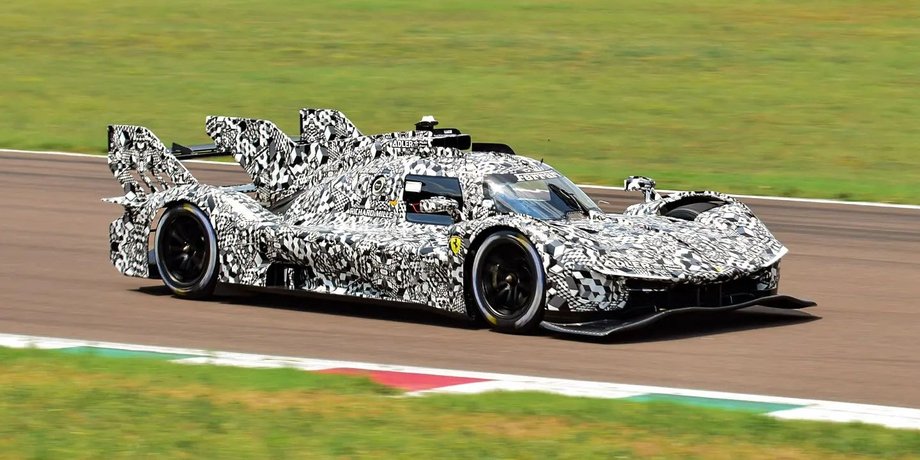 Ferrari LMH, суперкар Ferrari, новий Ferrari, гоночний Ferrari, Ferrari у Ле-Мані, гібрид Ferrari