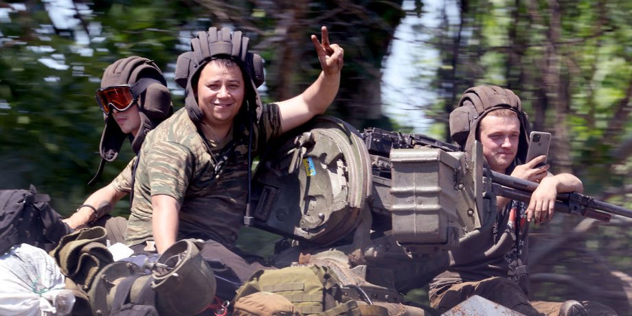 украинские военные, украинские танкисты, ВСУ, танкисты