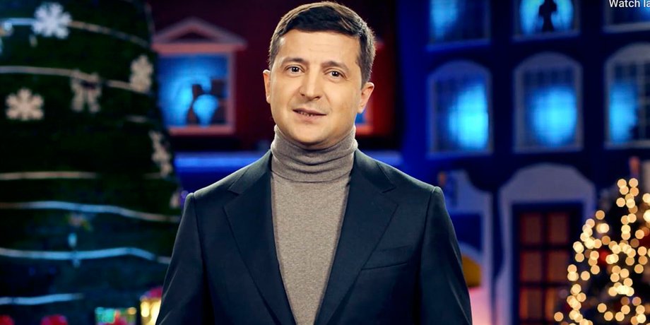 Владимир Зеленский, зеленский, президент, новый год, поздравление