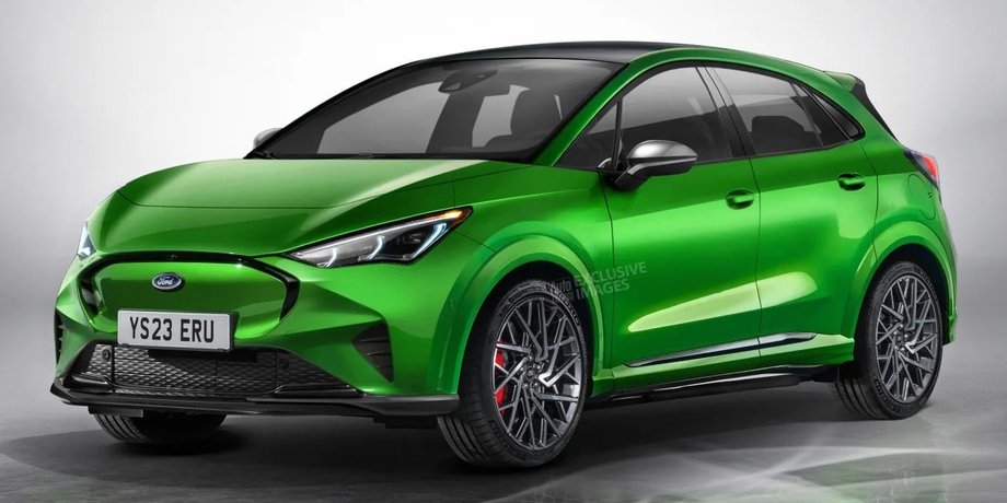 Ford, Ford Fiesta, Авто, Автомобили, Электромобили, Фото, Новинки, Хэтчбек, Электрокар, Volkswagen
