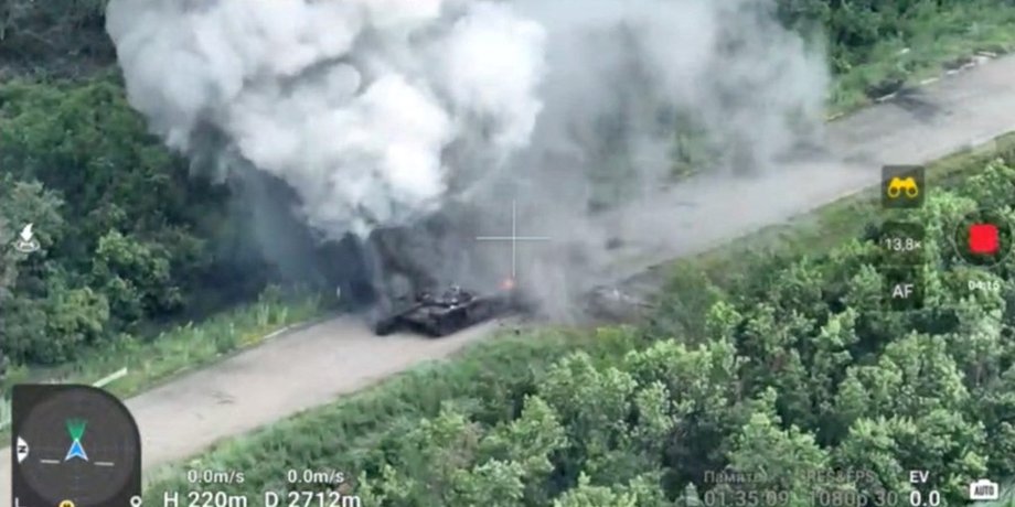 Підбитий танк РФ