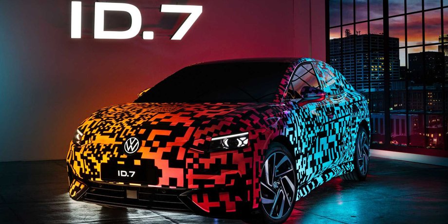 Volkswagen ID.7, Volkswagen Passat, новый Volkswagen ID.7, электромобиль Volkswagen, Volkswagen ID