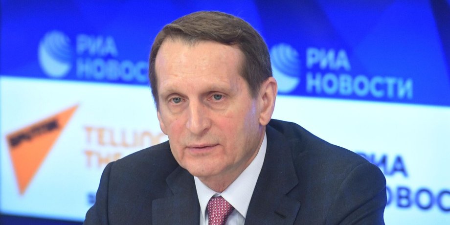 Сергій Наришкін, голова зовнішньої розвідки РФ, Наришкін війна в Україні, Наришкін про вибори Путіна, Наришкін про спецслужби, Наришкін про революцію  в РФ