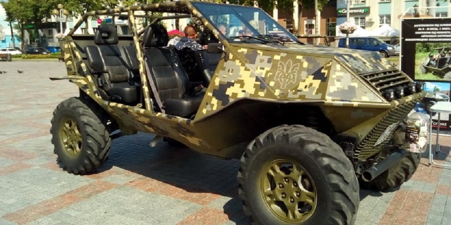 баггі для ЗСУ, авто для ЗСУ, саморобні авто, саморобні позашляховики, Mitsubishi Pajero, Hyundai Galloper