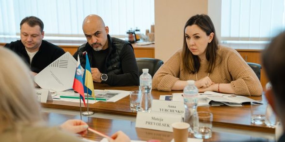 Мустафа Найем, Анна Юрченко, восстановление Украины, посощь словении украине