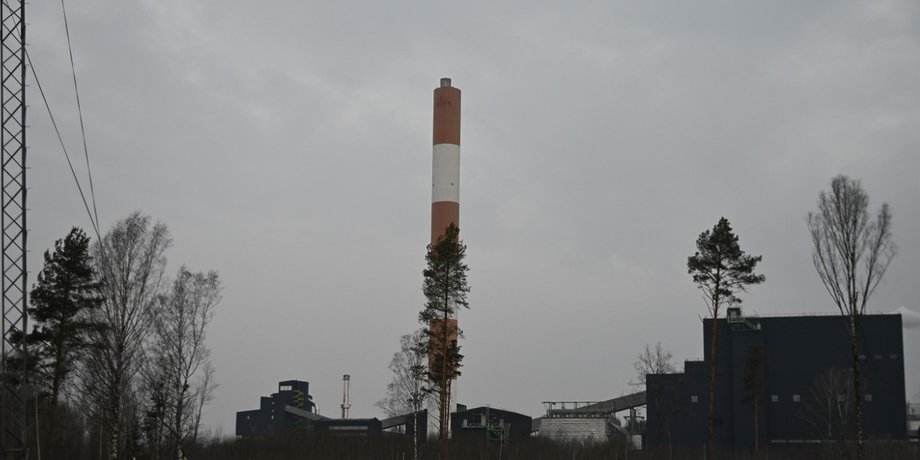 фото електростанції в Естонії 25 березня
