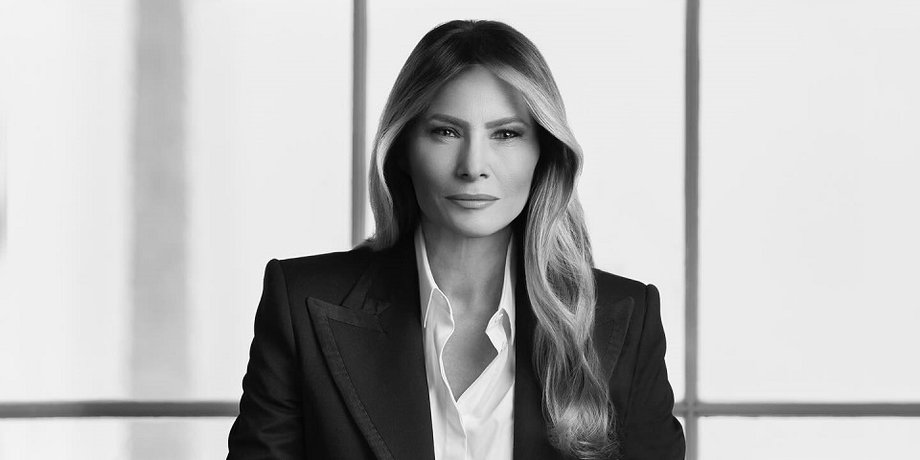 Мелания Трамп, официальный портрет