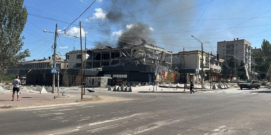 Обстрелы РФ — ФАБ ударил по Краматорску