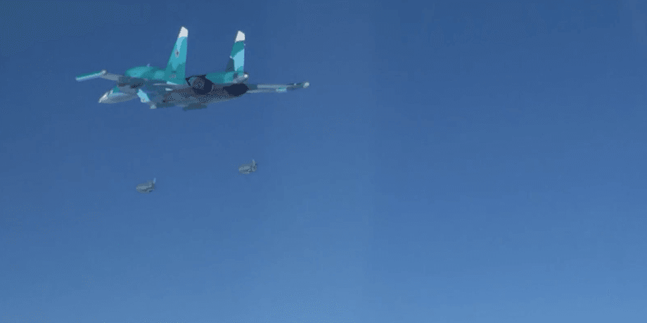 Су-34, Су-34 авіабомби, бойова робота Су-34