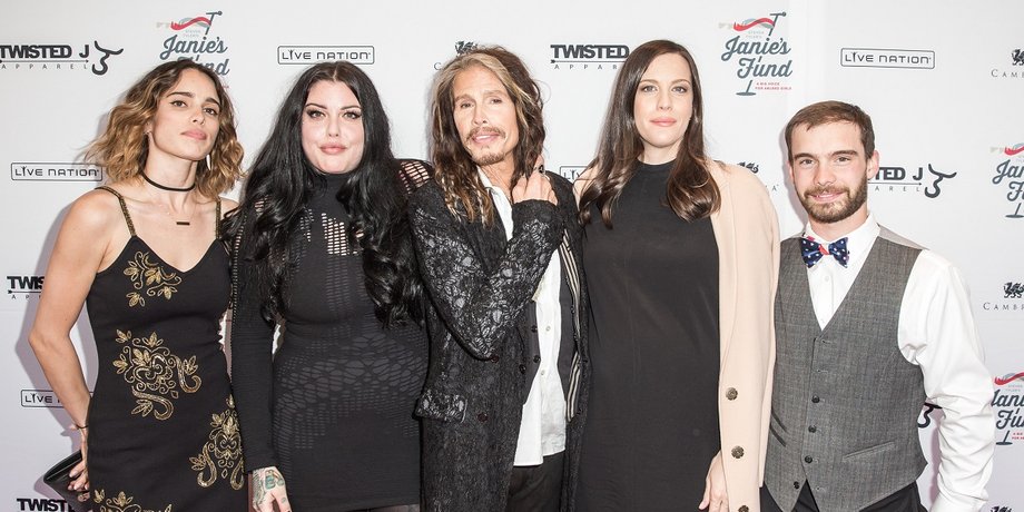 Стивен Тайлер дети, стивен тайлер, лив тайлер, миа тайлер, Aerosmith