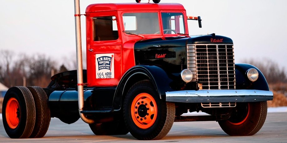 коллекция авто, грузовые автомобили, ретро-автомобили, Peterbilt 260GD, Ford AA